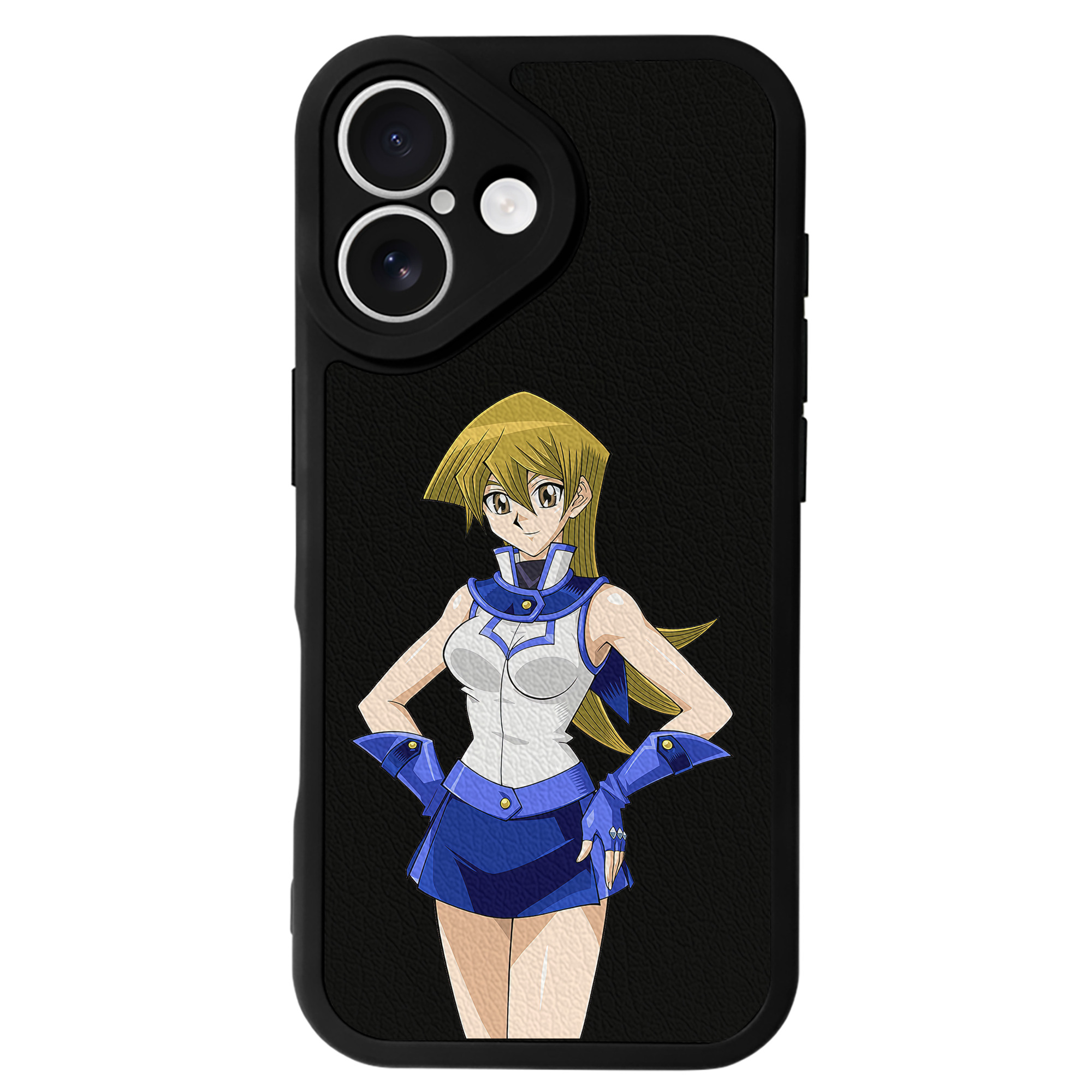 遊☆戯☆王 Yu-Gi-Oh! 【iPhone 16シリーズ対応】シリコンスマホケース（レザー調） 材質：シリコン